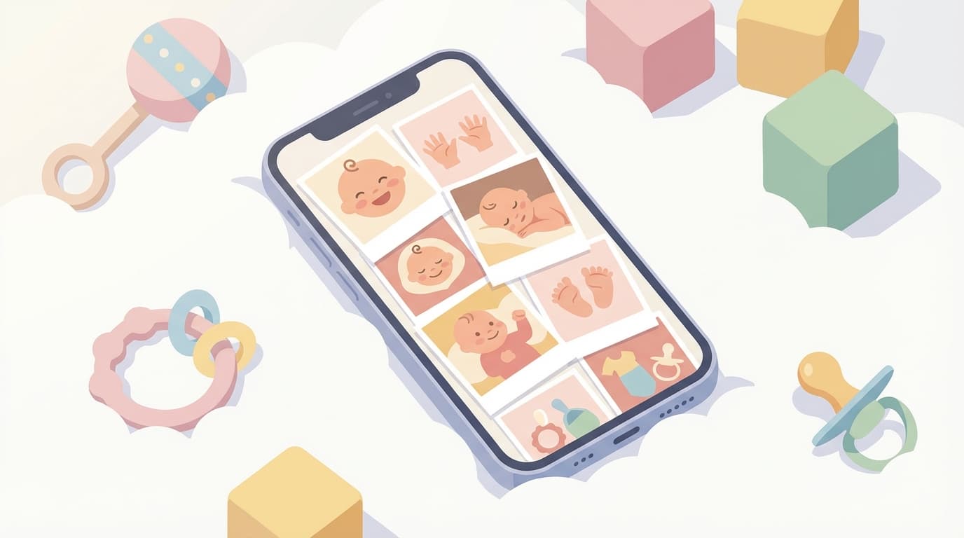 How to Organize Baby Photos on Your Phone